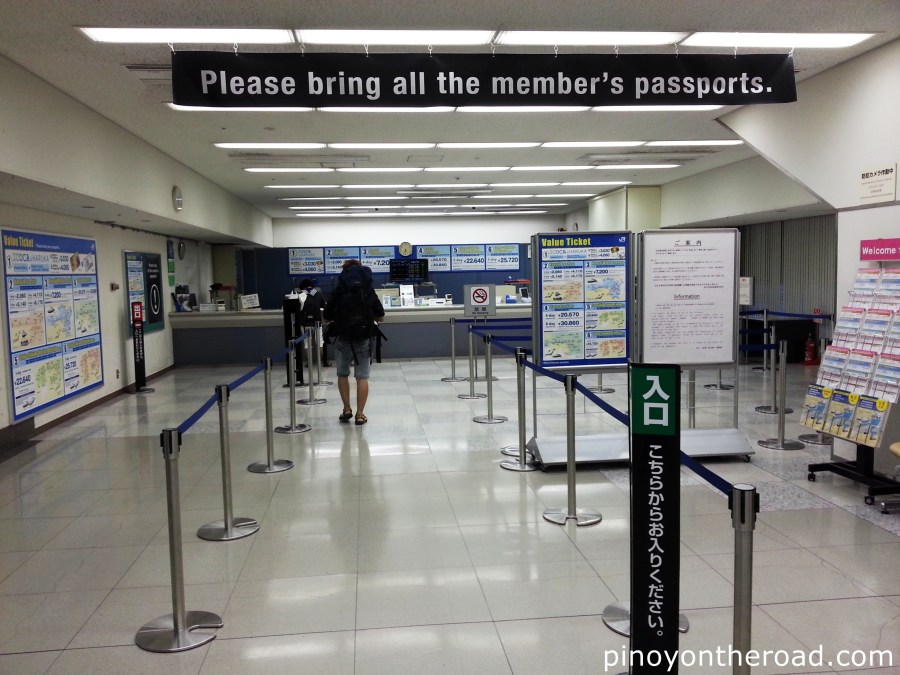 JR Office in Kansai Airport