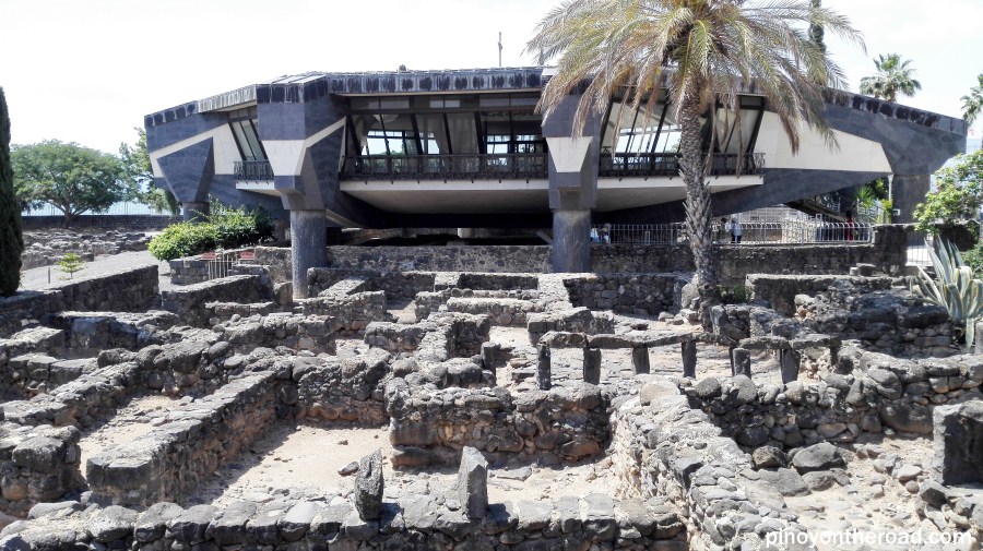 Ruins of the town of Capernaum