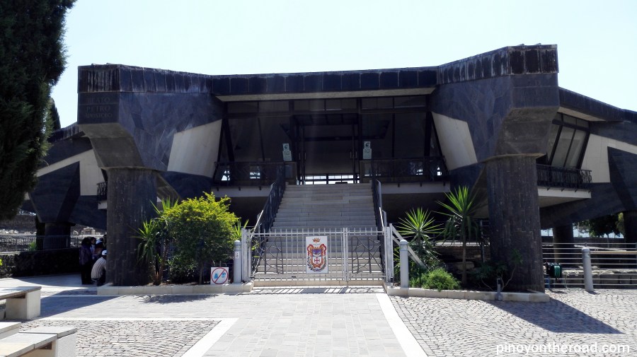 The current Church of Peter built over the ruins of an old Byzantine Church