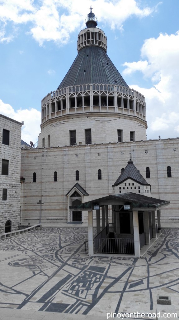 The black dome of the Church of Annunciation