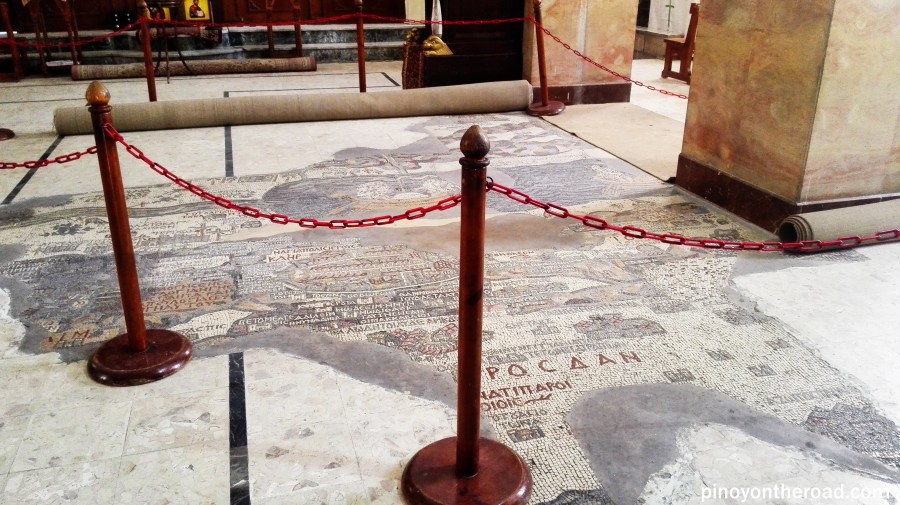 Madaba Floor Mosaic Map