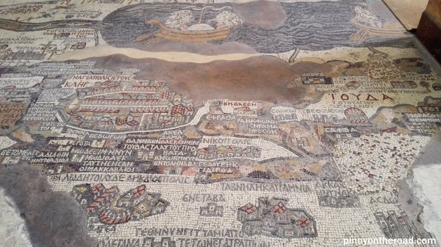 Madaba Floor Mosaic Map