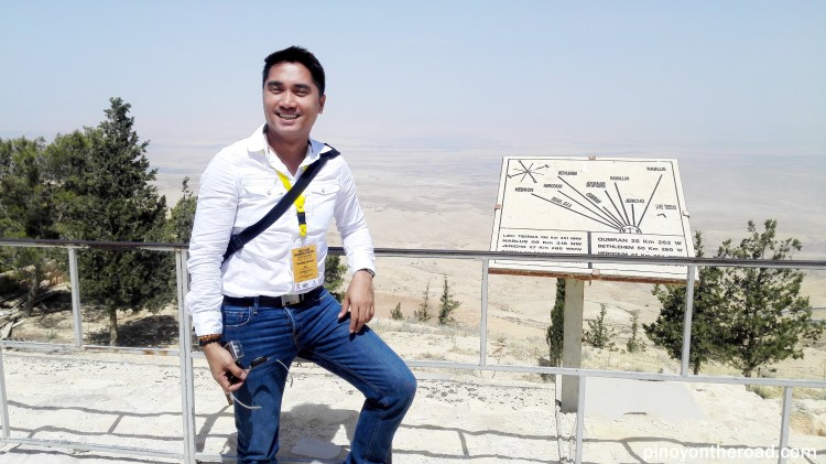 Spectacular view of the Promised Land as seen by Moses from Mt. Nebo