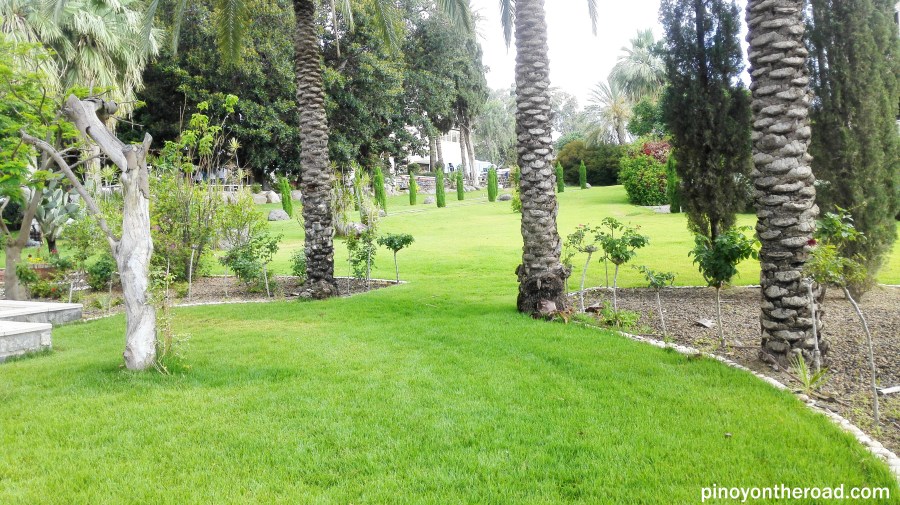 One of the many garden in Mt of Beatitudes