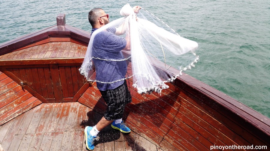 Boat ride on the Sea of Galilee 