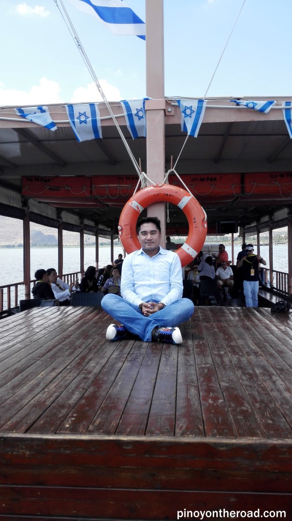 Boat ride on the Sea of Galilee 