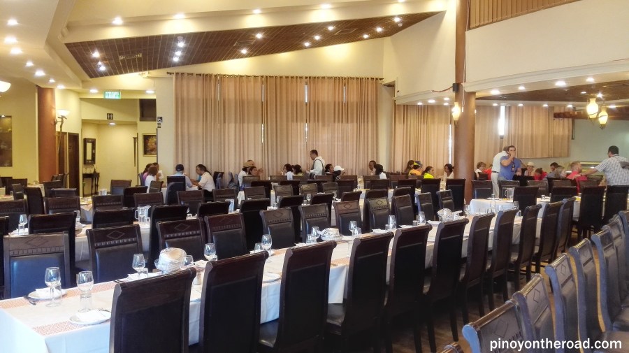 My plate for this lunch - St Peter's fish