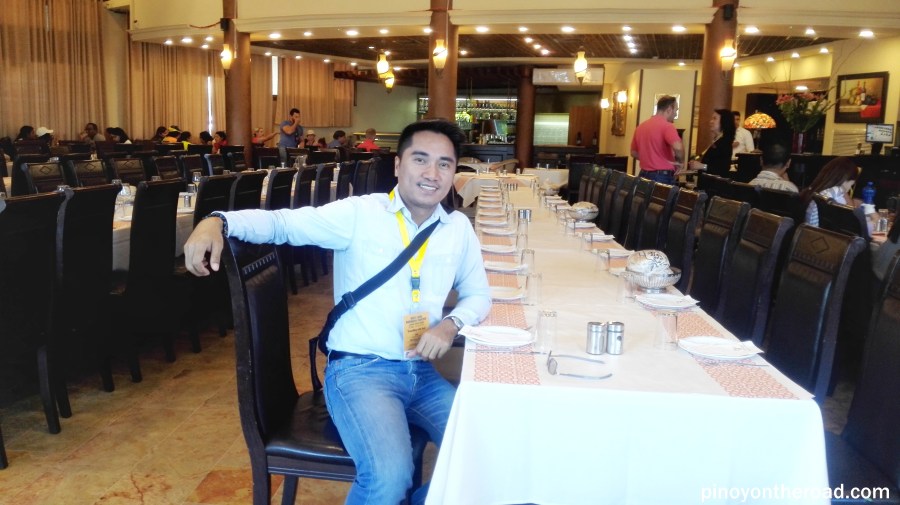 Waiting for lunch - St. Peter's fish, of course 