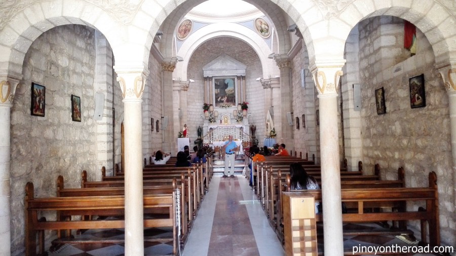 Church of the Wedding Feast at Cana and the Miracle of Turning Water to Wine